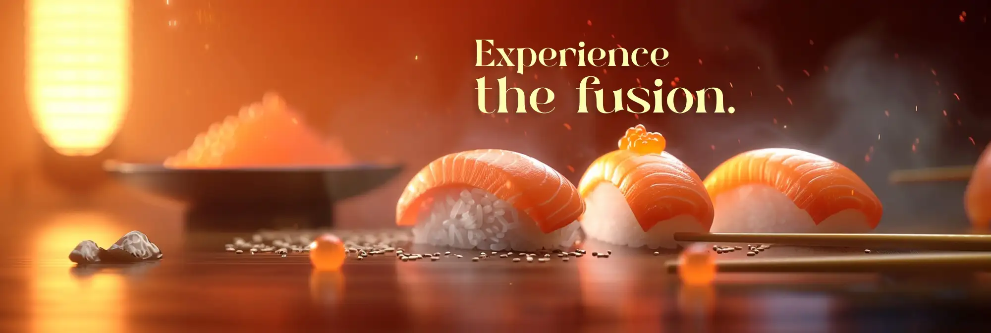 Sushi and Spice experience the fusion